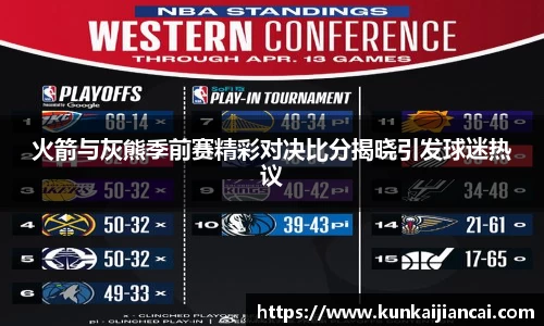 火箭与灰熊季前赛精彩对决比分揭晓引发球迷热议